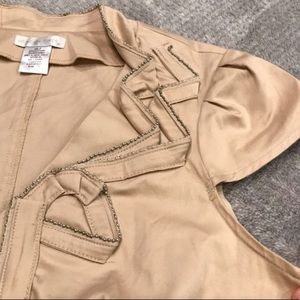 London Times Cap Sleeve Fitted Dress